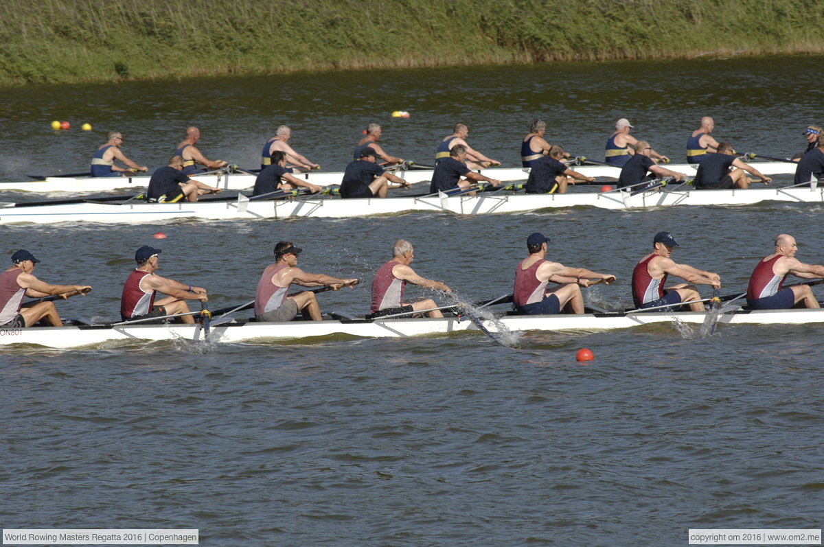 World Rowing Masters Regatta 2016 | Copenhagen | Lake Bagsvaerd