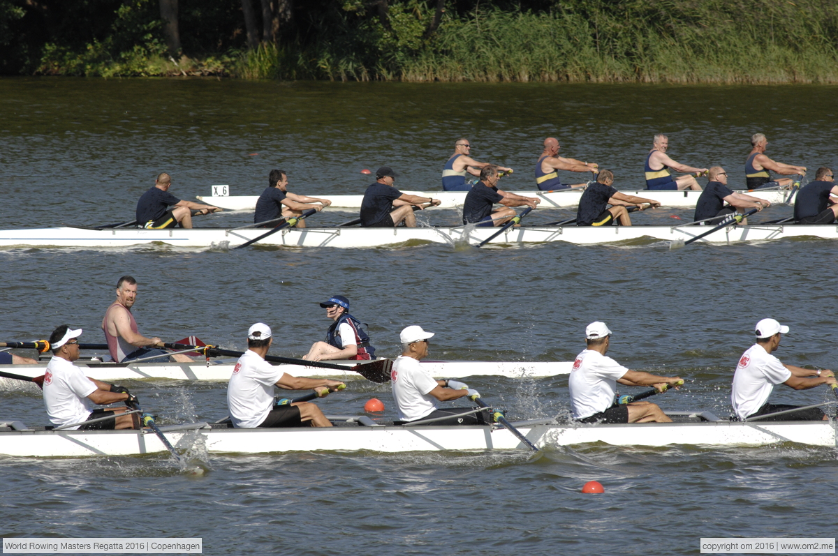 World Rowing Masters Regatta 2016 | Copenhagen | Lake Bagsvaerd