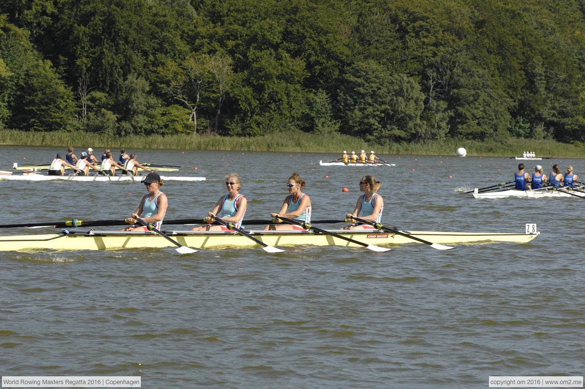 World Rowing Masters Regatta 2016 | Copenhagen | Lake Bagsvaerd