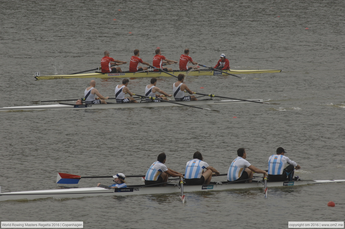 World Rowing Masters Regatta 2016 | Copenhagen | Lake Bagsvaerd