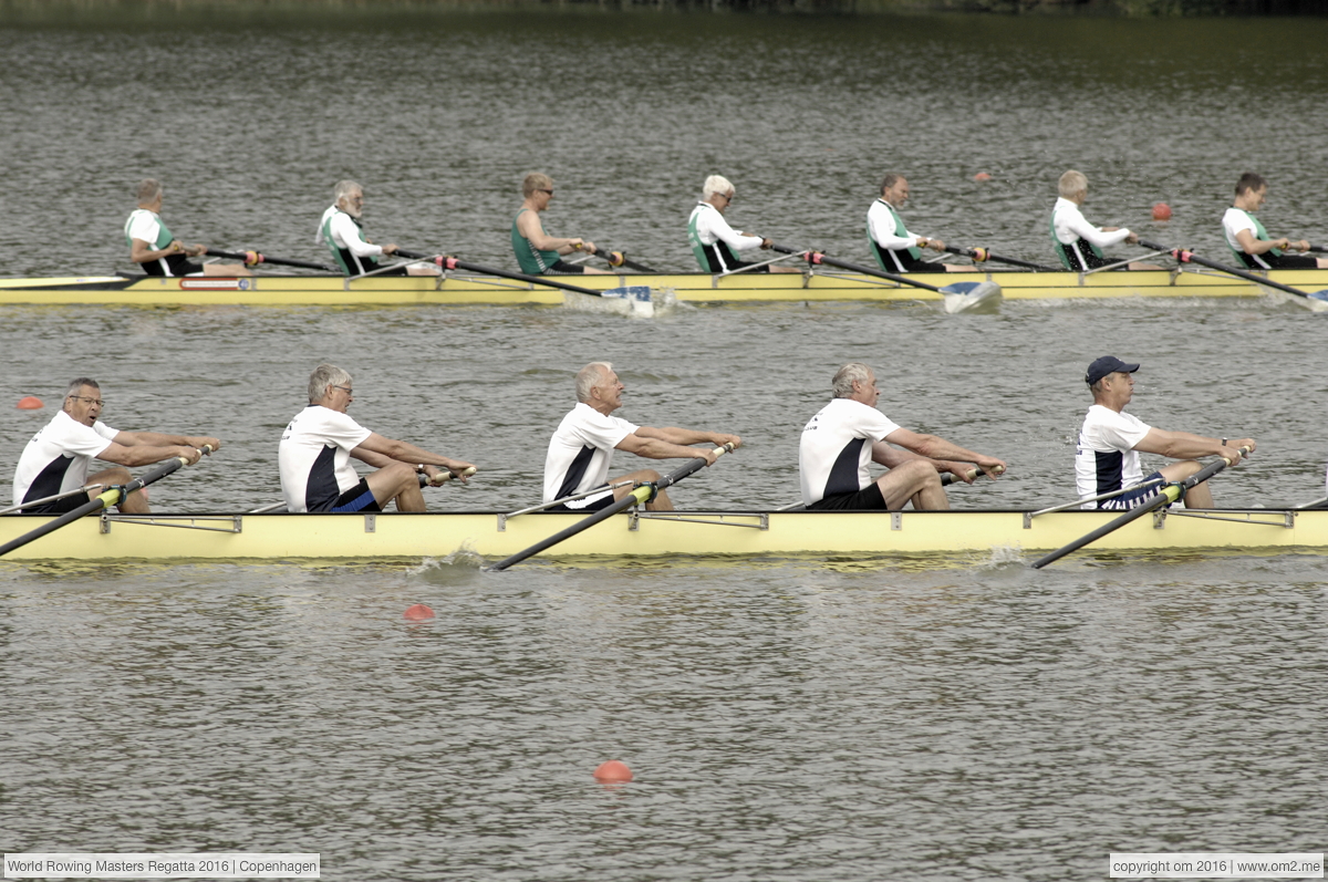 World Rowing Masters Regatta 2016 | Copenhagen | Lake Bagsvaerd