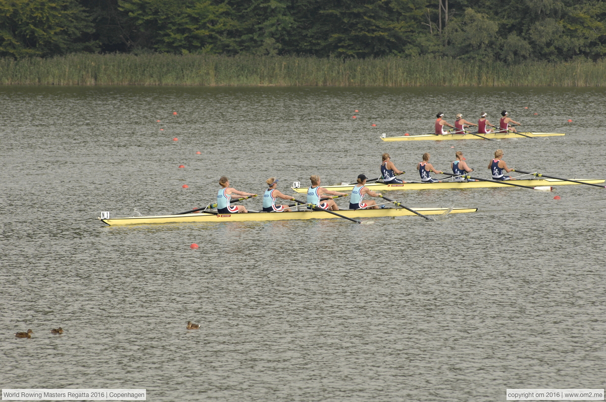 World Rowing Masters Regatta 2016 | Copenhagen | Lake Bagsvaerd