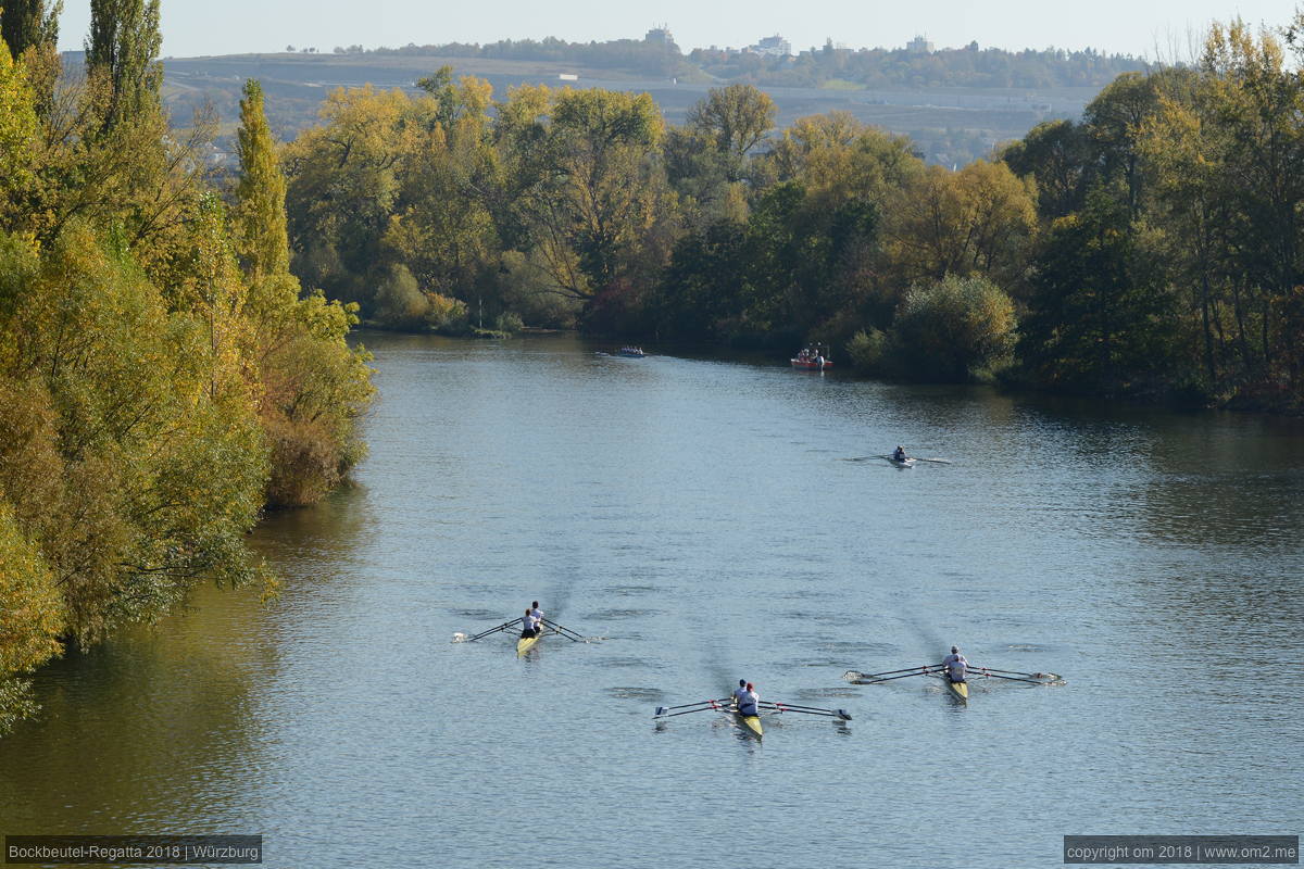 Fränkische Bocksbeutel-Regatta 2018 in Würzburg