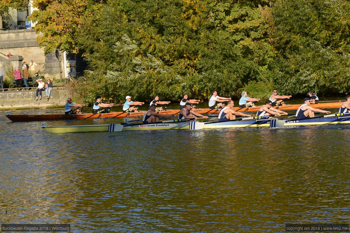 Fränkische Bocksbeutel-Regatta 2018 in Würzburg