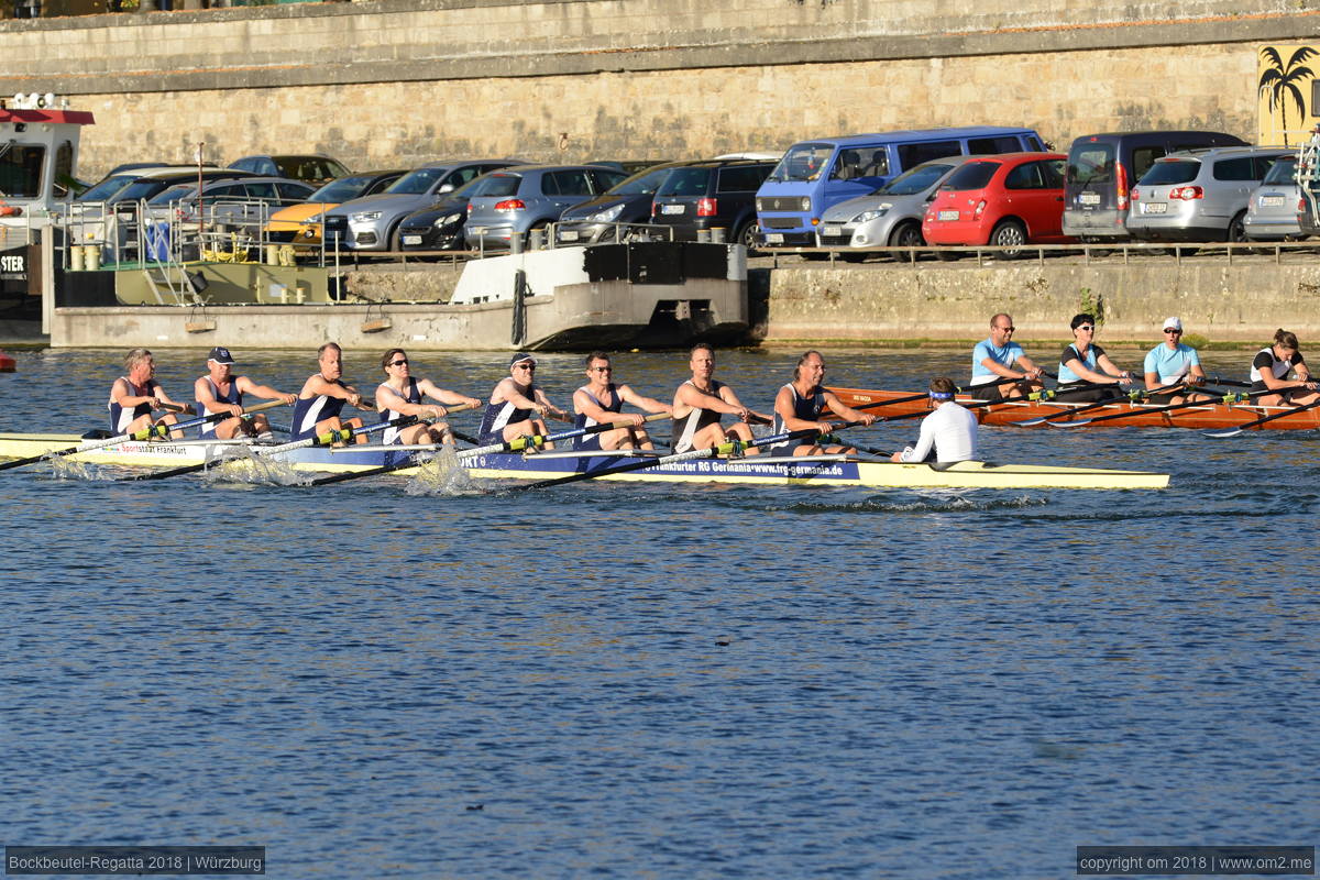 Fränkische Bocksbeutel-Regatta 2018 in Würzburg