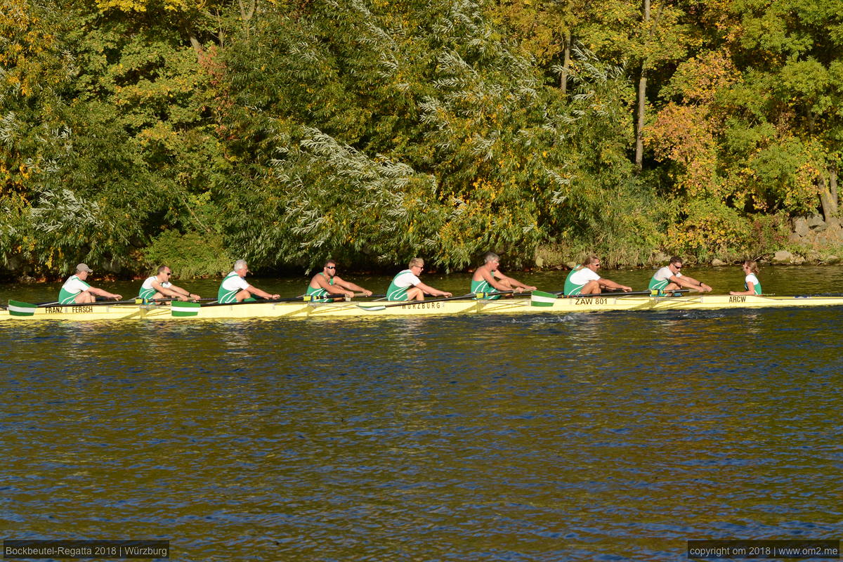 Fränkische Bocksbeutel-Regatta 2018 in Würzburg