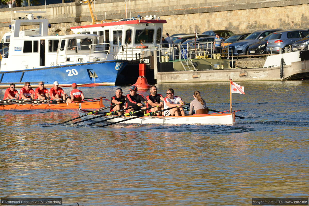 Fränkische Bocksbeutel-Regatta 2018 in Würzburg