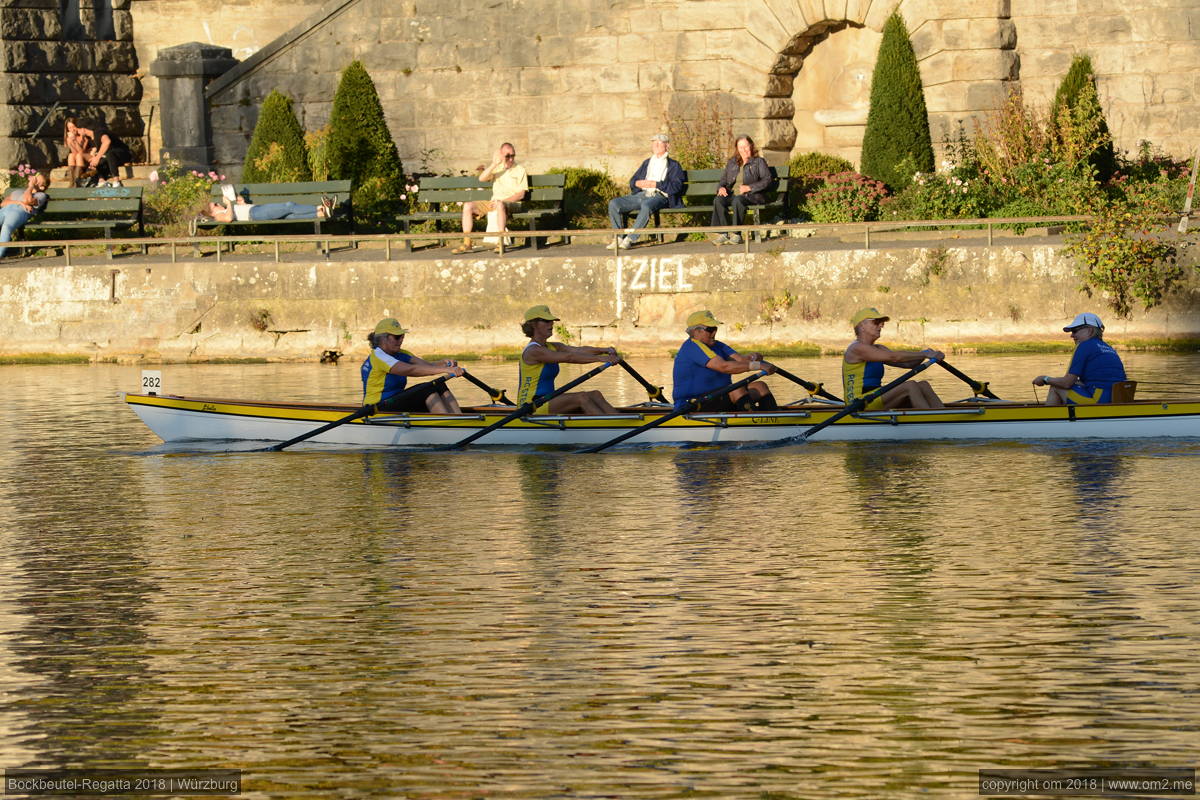 Fränkische Bocksbeutel-Regatta 2018 in Würzburg