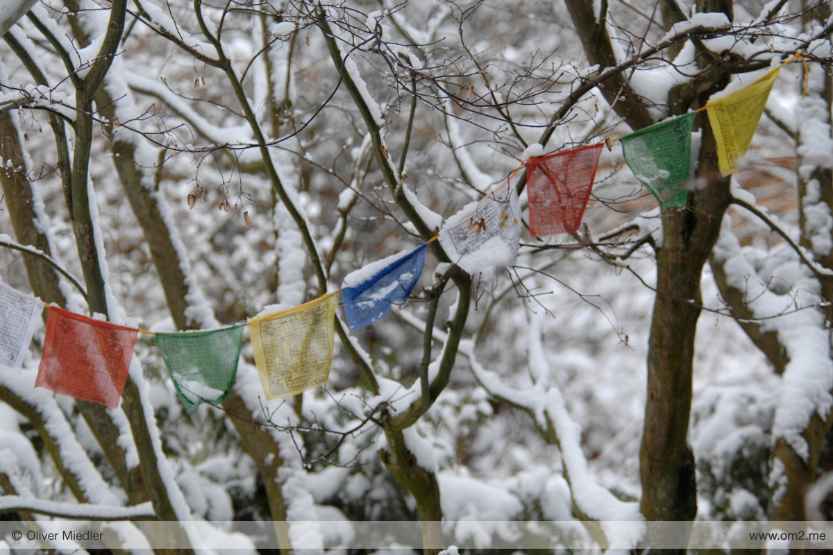 Tibetanische Gebetsfahnen